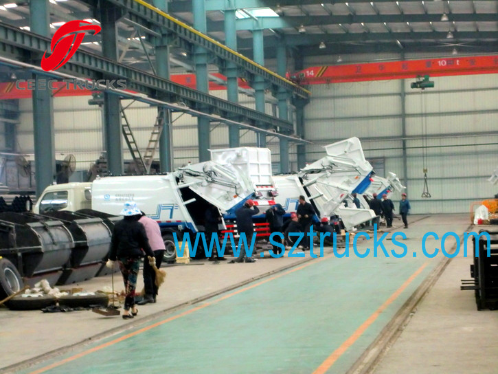 5CBM Garbage compactor truck 5CBM Garbage compactor truck