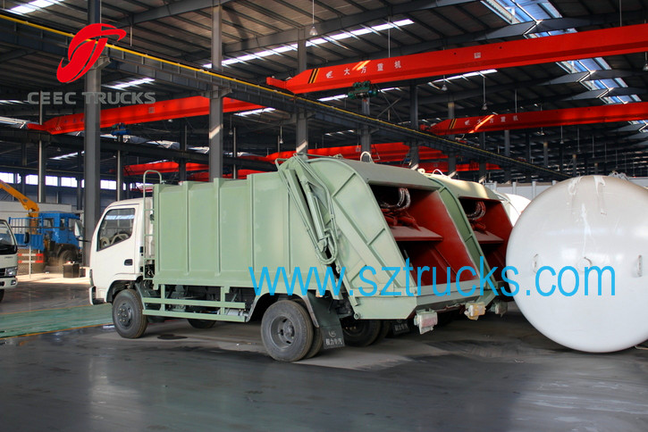 4CBM Garbage compactor truck 4CBM Garbage compactor truck