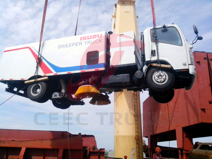 trucks for shipment