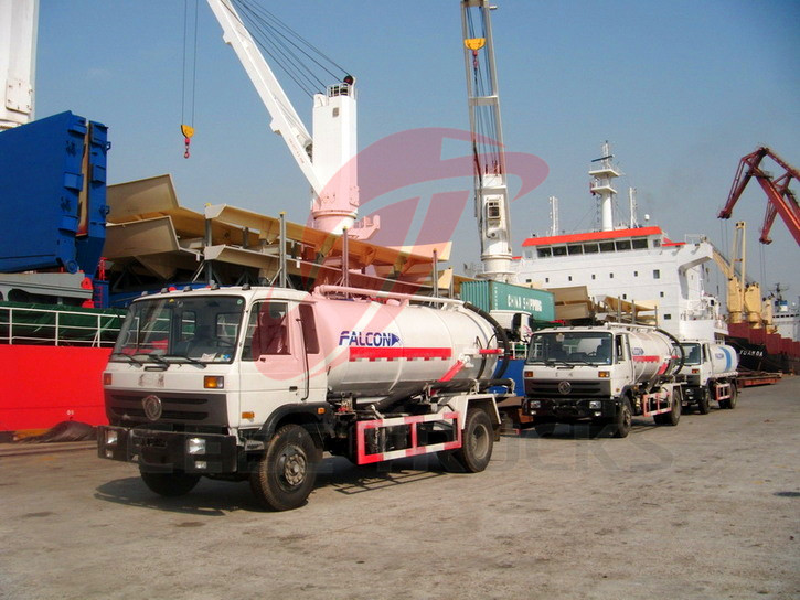 trucks for shipment