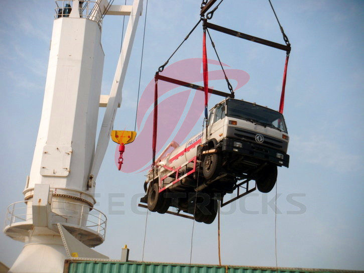 trucks for shipment