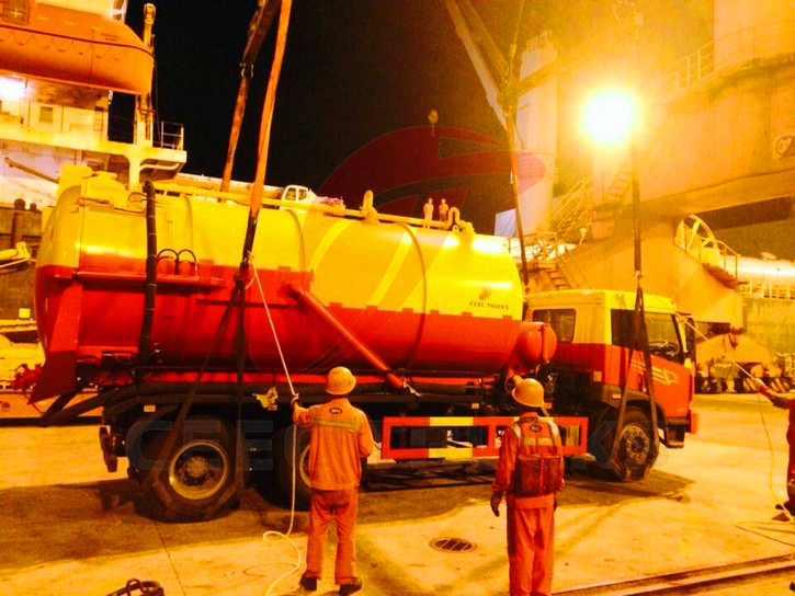 trucks for shipment