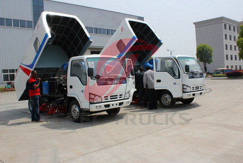 5CBM road sweeper truck 5CBM road sweeper truck