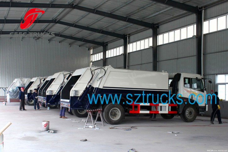 6-8CBM Garbage compactor truck 6-8CBM Garbage compactor truck