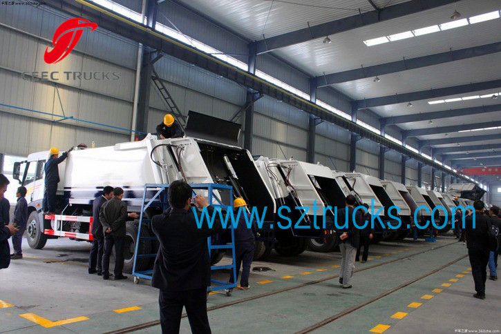 6-8CBM Garbage compactor truck 6-8CBM Garbage compactor truck