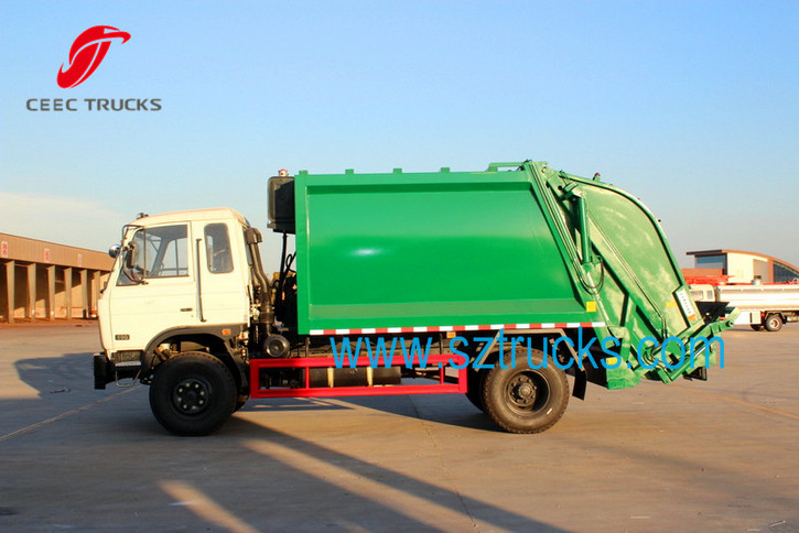 12CBM Garbage compactor truck