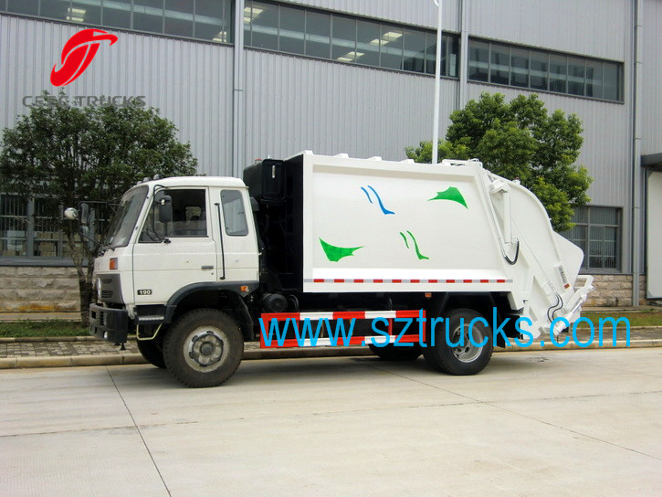 13CBM Garbage compactor truck