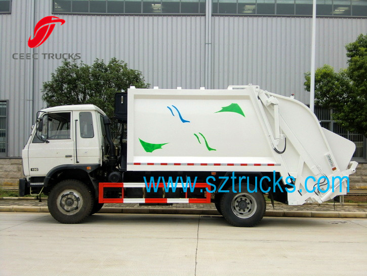 13CBM Garbage compactor truck