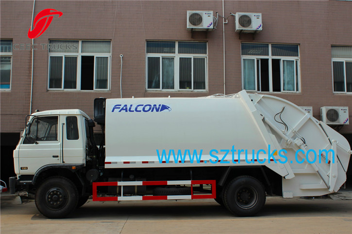 14CBM Garbage compactor truck