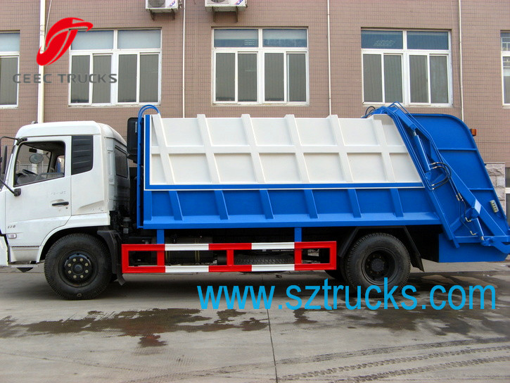 15 CBM refuse compactor truck