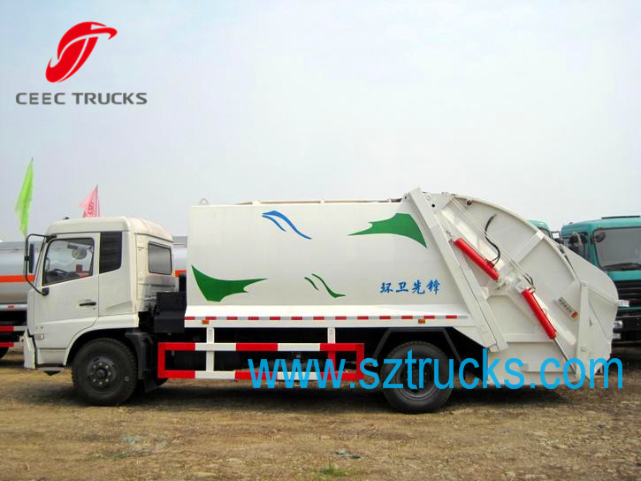 15CBM Garbage compactor truck