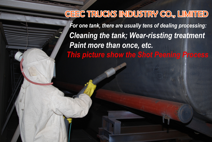 CEEC water tank truck workshop & equipment