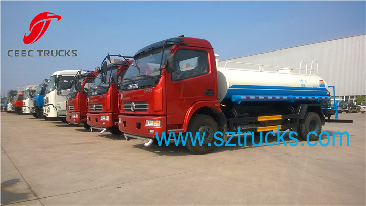 6CBM water tanker truck