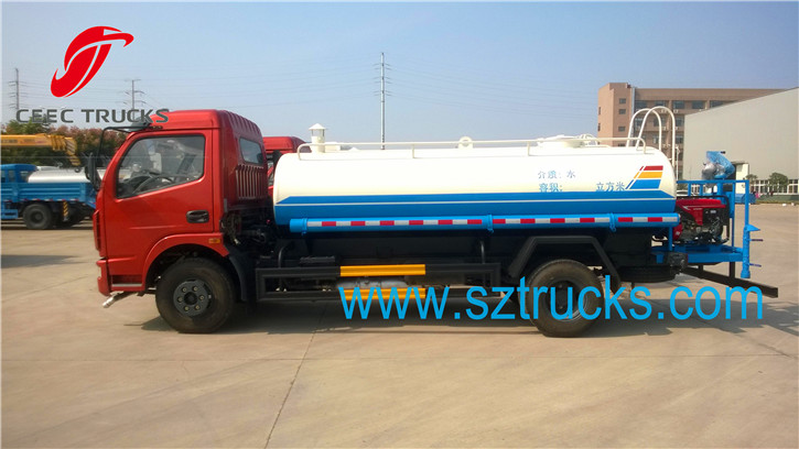 6CBM water tanker truck