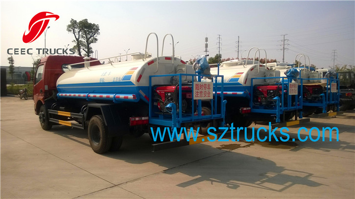 6CBM water tanker truck
