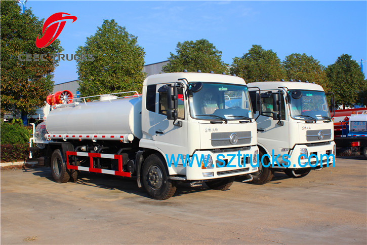 12-15CBM water tanker truck