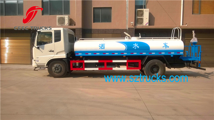 12-15CBM water tanker truck