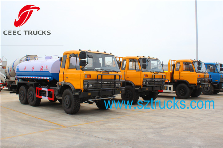 14-18CBM all-wheel drive Water Tank Truck