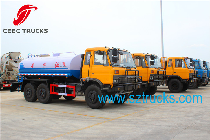 14-18CBM all-wheel drive Water Tank Truck