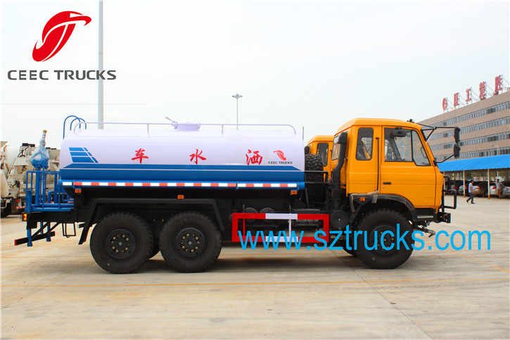 14-18CBM all-wheel drive Water Tank Truck