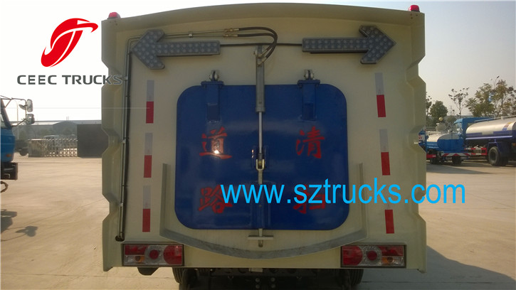 4CBM road sweeper truck
