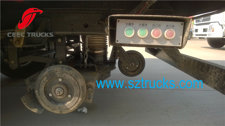 4CBM road sweeper truck