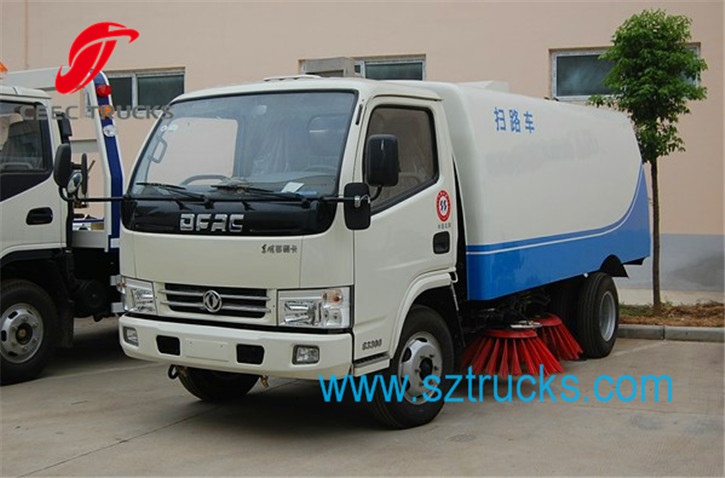 6CBM road sweeper truck