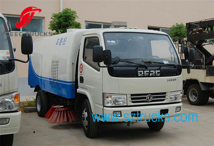 6CBM road sweeper truck