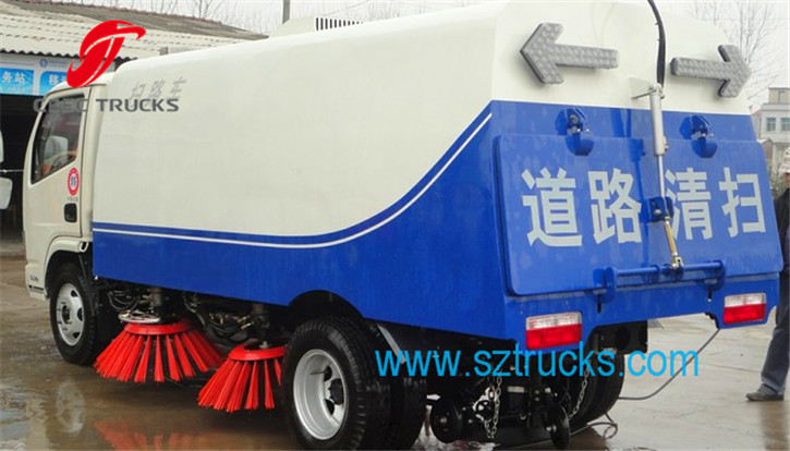 6CBM road sweeper truck