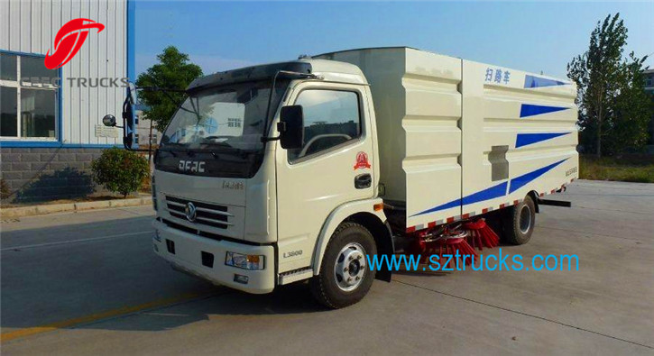 6CBM road sweeper truck