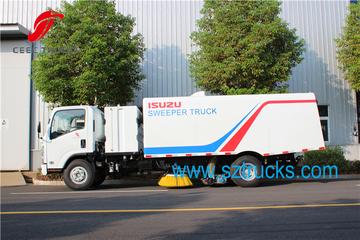 7-8CBM road sweeper truck