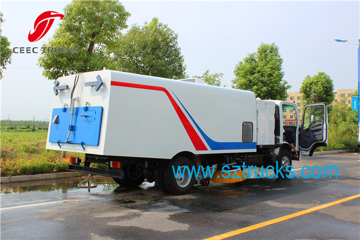 7-8CBM road sweeper truck