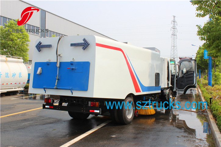 7-8CBM road sweeper truck