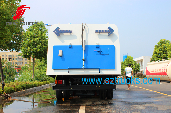 7-8CBM road sweeper truck