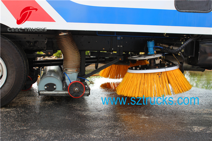 7-8CBM road sweeper truck