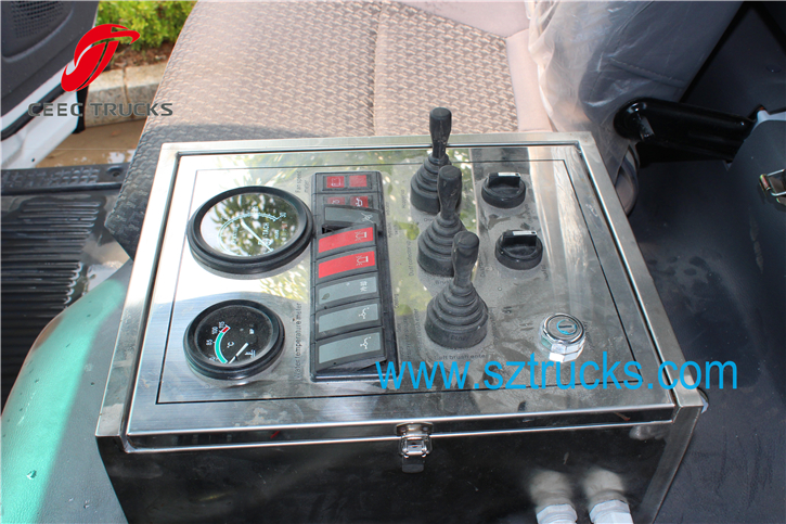 7-8CBM road sweeper truck