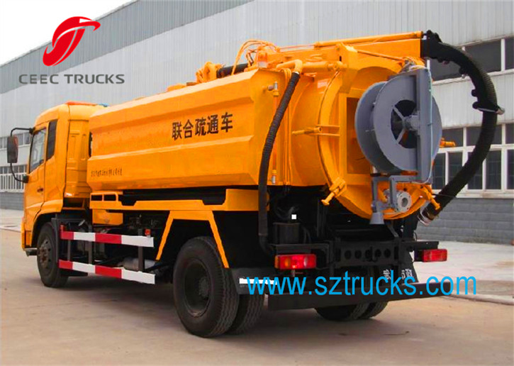 multi-functional combined jetting truck