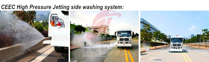 CEEC high pressure jetting side washing system