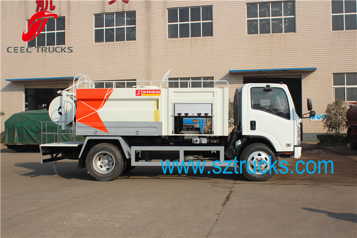 7-8CBM High Pressure Jetting Truck