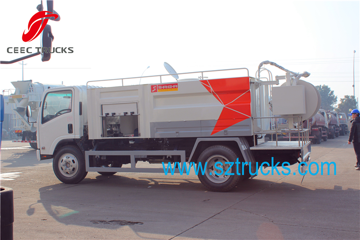 7-8CBM High Pressure Jetting Truck