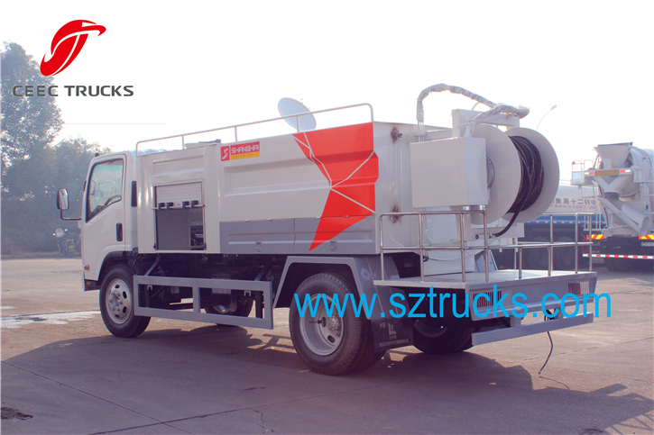 7-8CBM High Pressure Jetting Truck