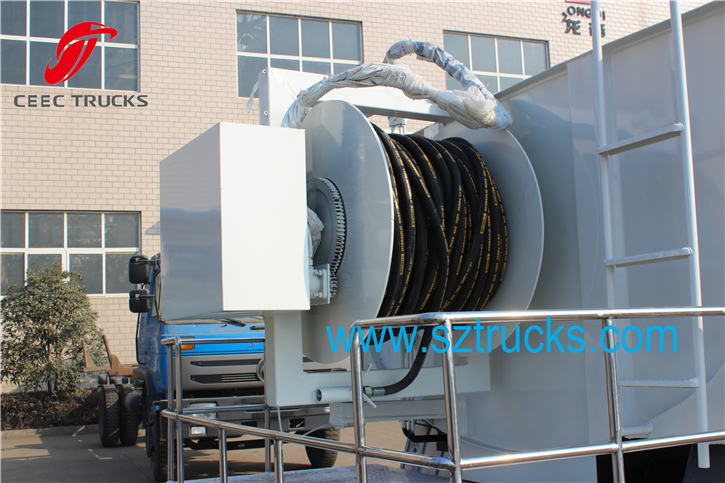 7-8CBM High Pressure Jetting Truck