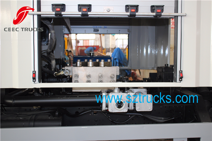 7-8CBM High Pressure Jetting Truck