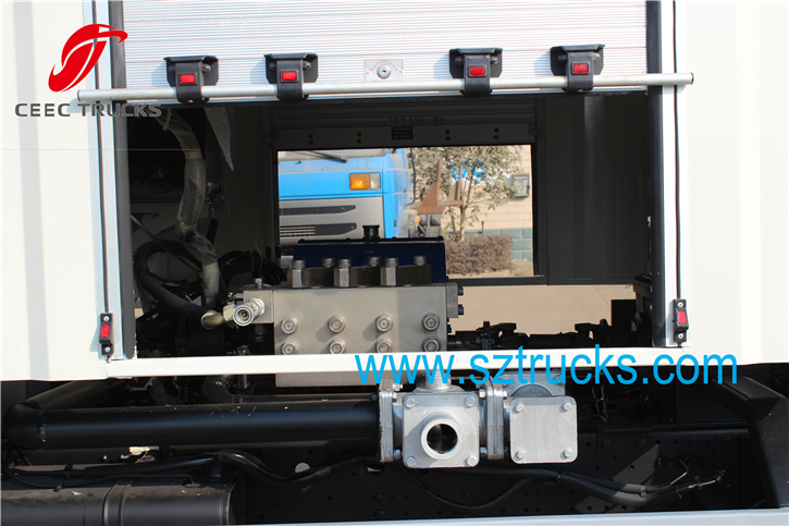 7-8CBM High Pressure Jetting Truck