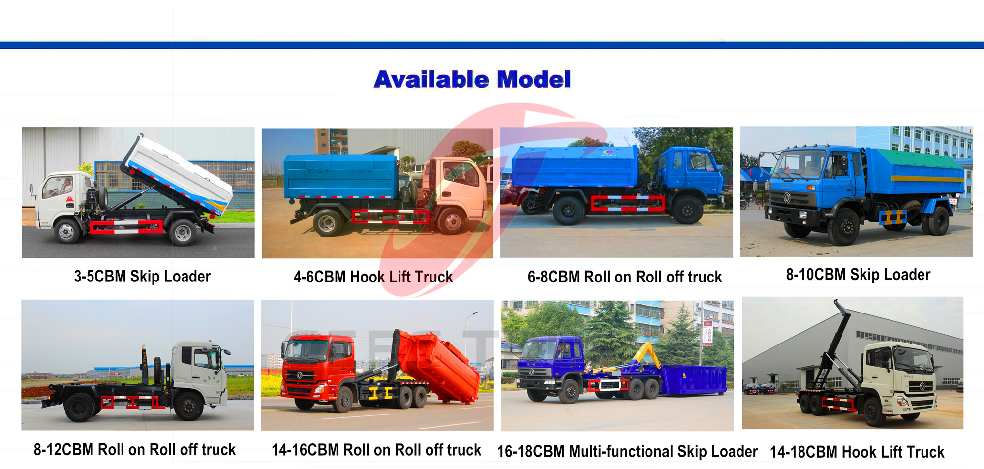 CEEC Roll on Roll off truck