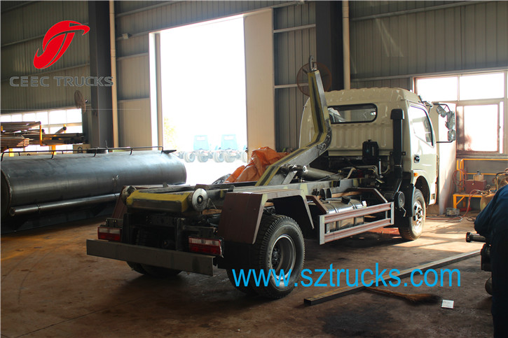 4-6CBM Roll on Roll off truck