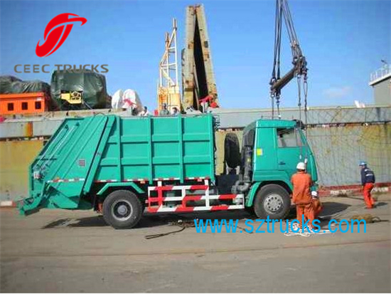 CEEC 8CBM garbage compactor truck