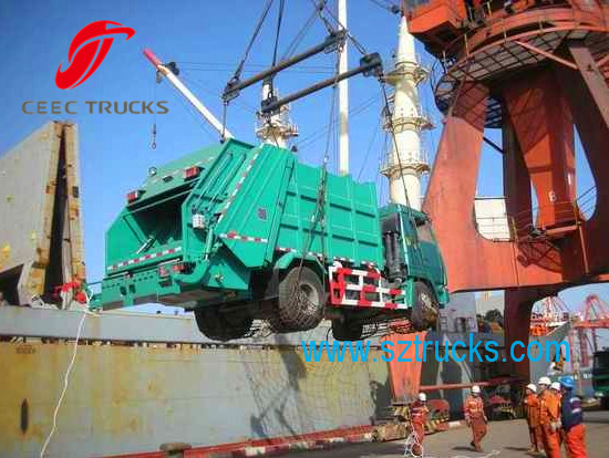 CEEC 8CBM garbage compactor truck