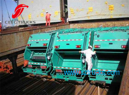 CEEC 8CBM garbage compactor truck