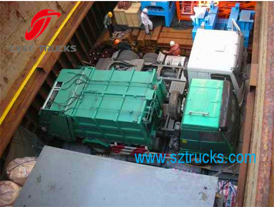 CEEC 8CBM garbage compactor truck